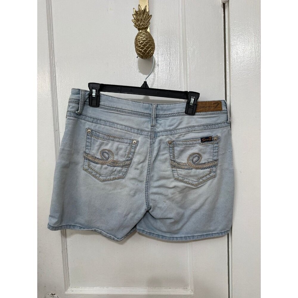 Seven7 women’s size 10 Jean Shorts - Picture 6 of 11